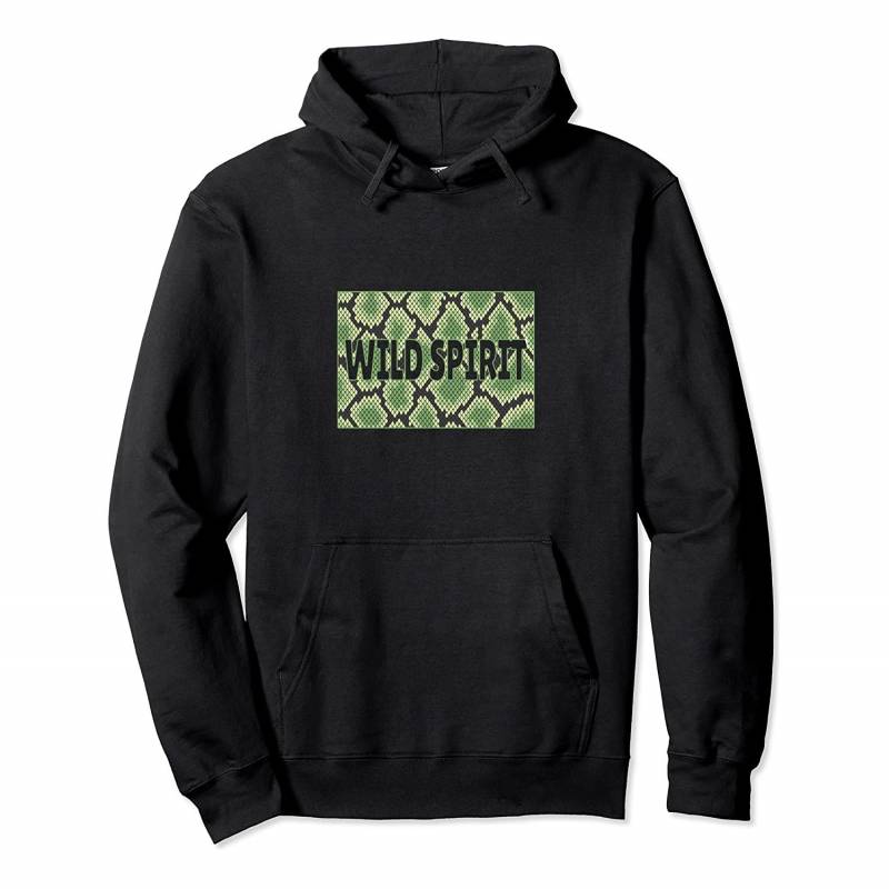 Wild Spirit Green Snake Animal Print Reptile Snakes Gift Pullover Hoodie, T-Shirt, Sweatshirt