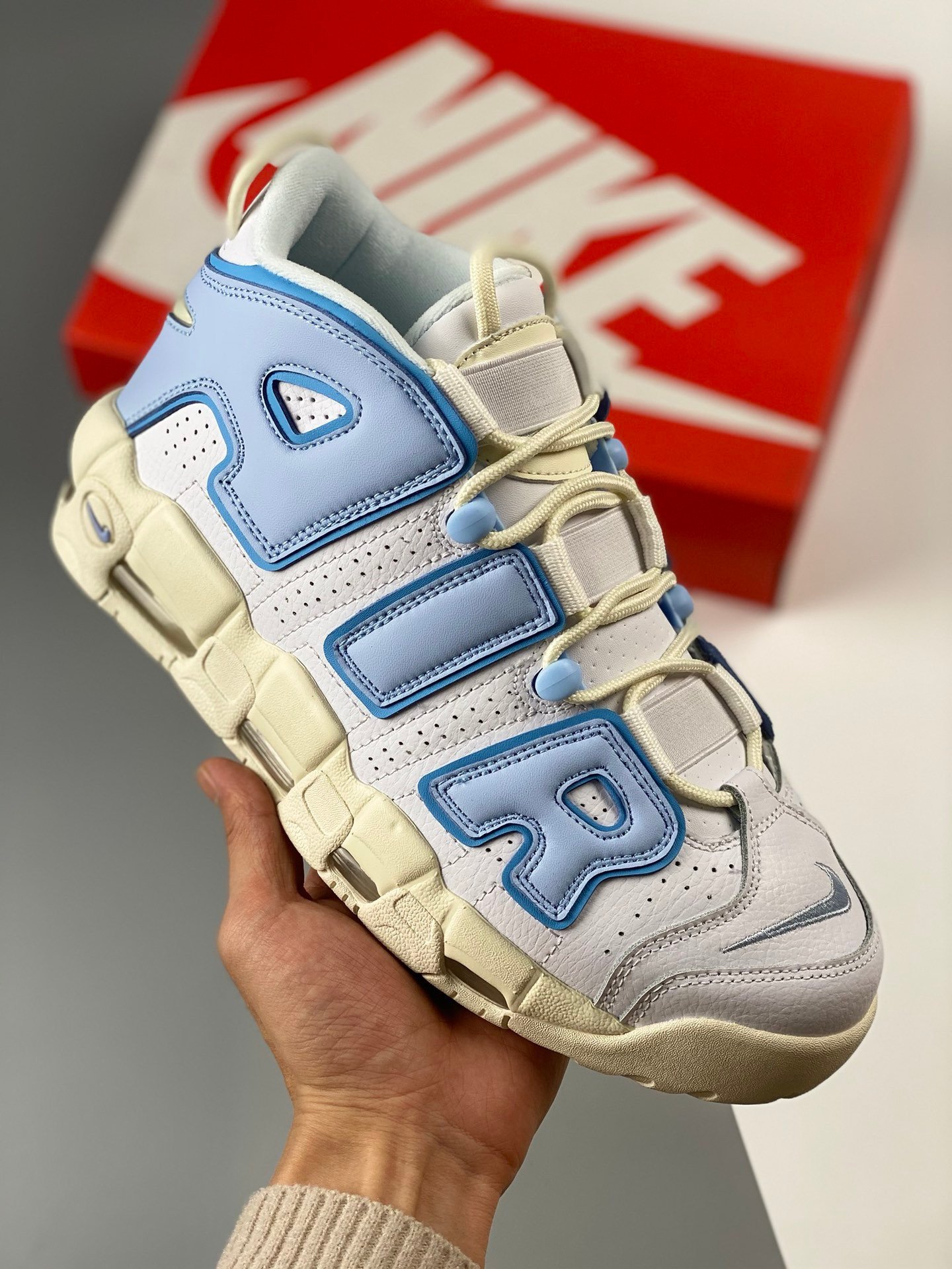 Nike Air More Uptempo WhiteBlueSail FD9869-100 5338693