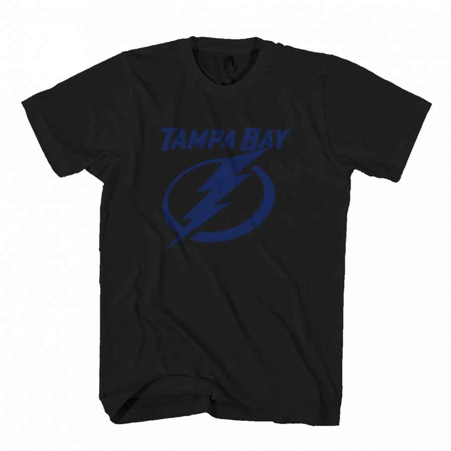 Tampa Bay Lightning Hockey Logo Gildan Man’s T-Shirt