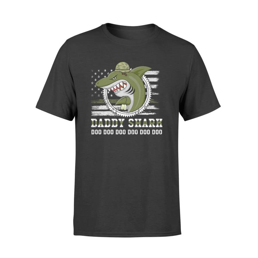 Army Soldier Daddy Shark – Standard T-shirt – DSAPP