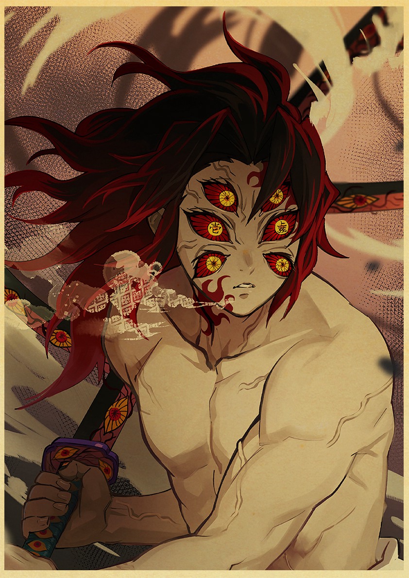 Demon Slayer: Kimetsu no Yaiba Poster Kamado Tanjirou Agatsuma Zenitsu ...