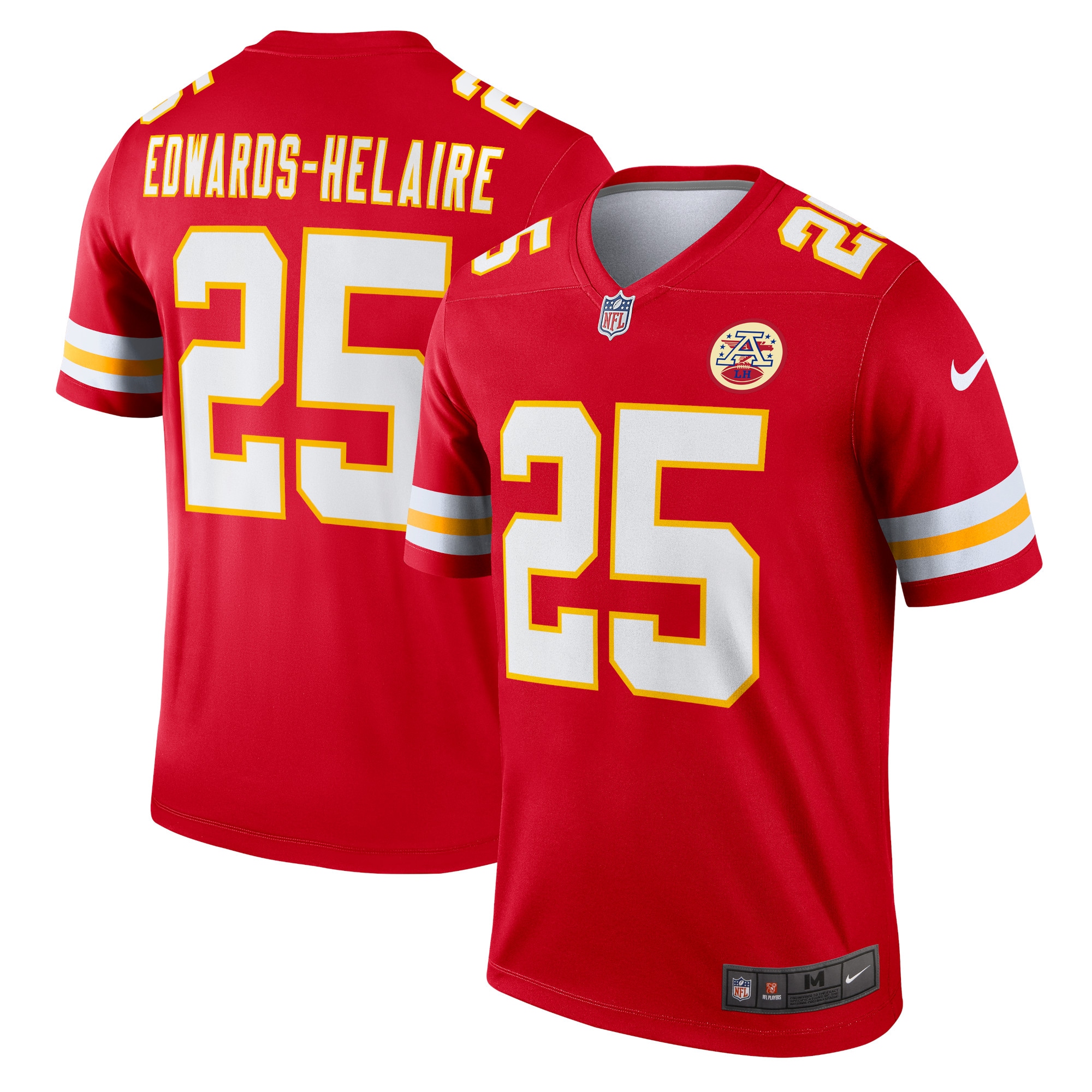 Men’s Kansas City Chiefs Clyde Edwards-Helaire Red Legend Jersey