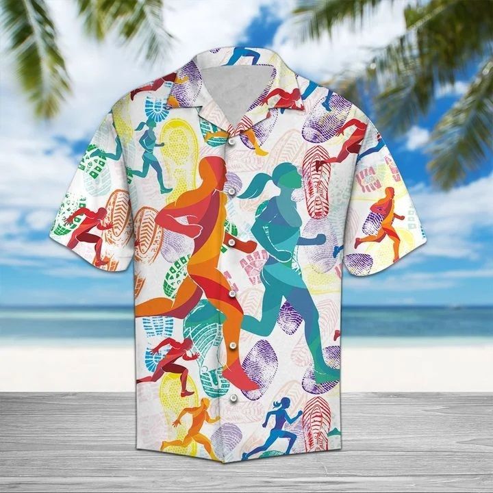 Running Lovers Hawaiian Shirt Ha6400