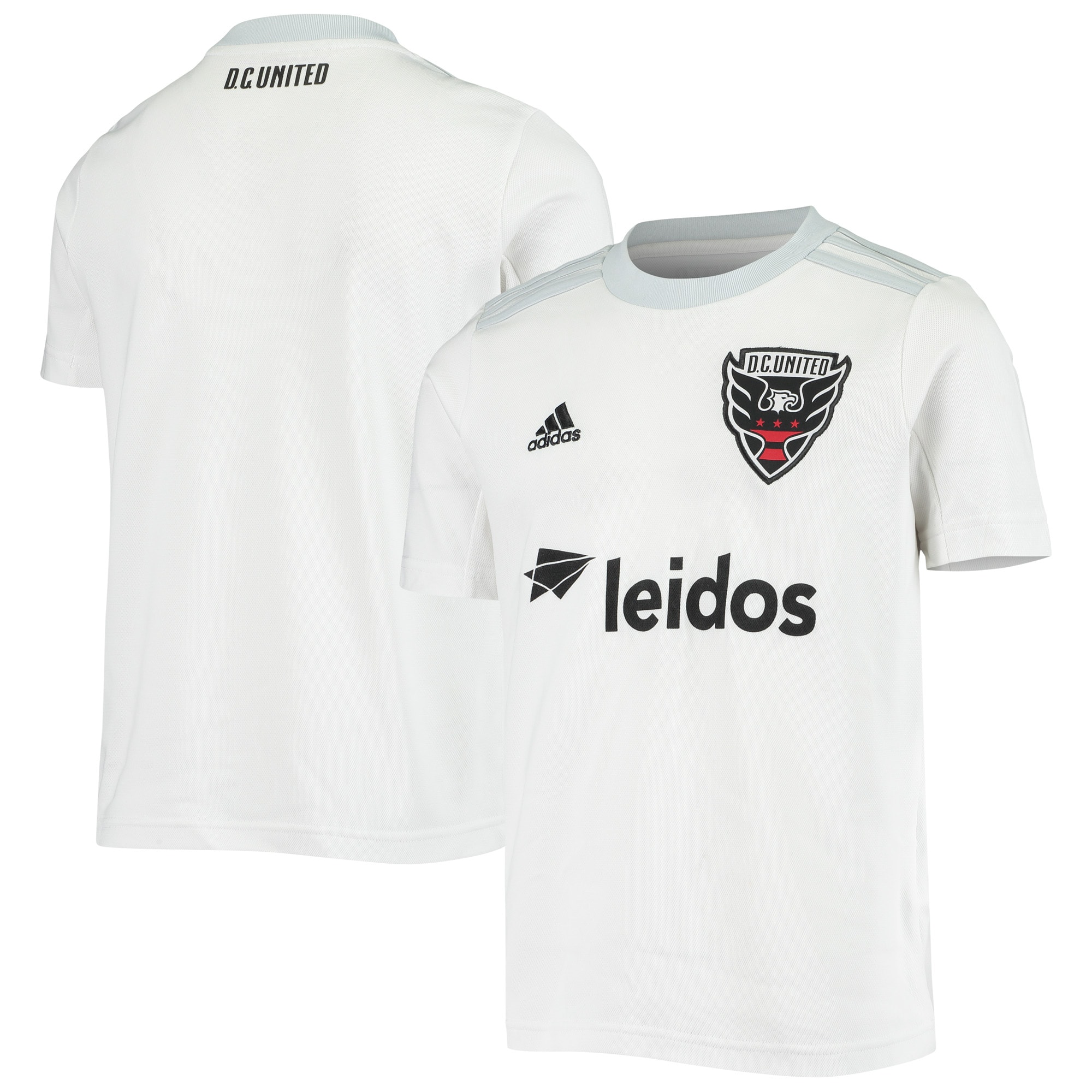 D.C. United Youth 2020 Away Team Replica Jersey – White