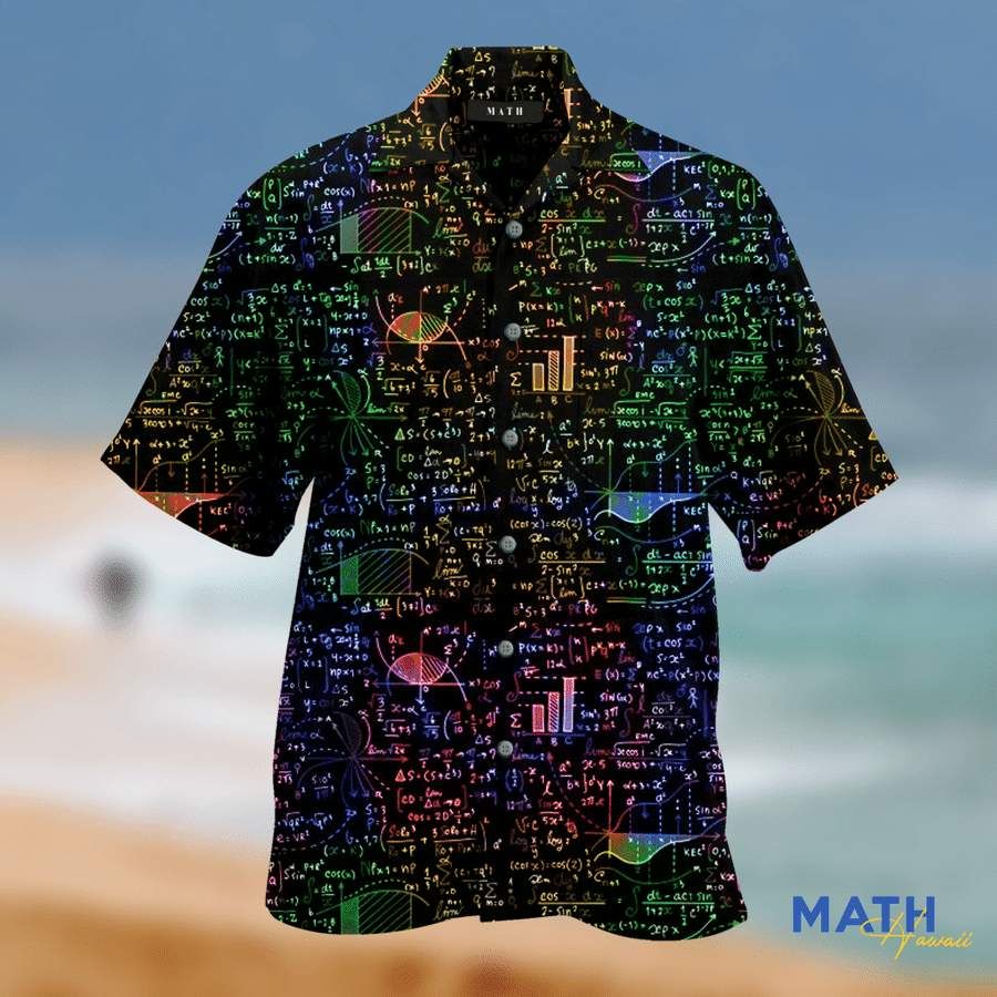 Math Drives Me Crazy Funny Hawaii Aloha Shirts Ha63300