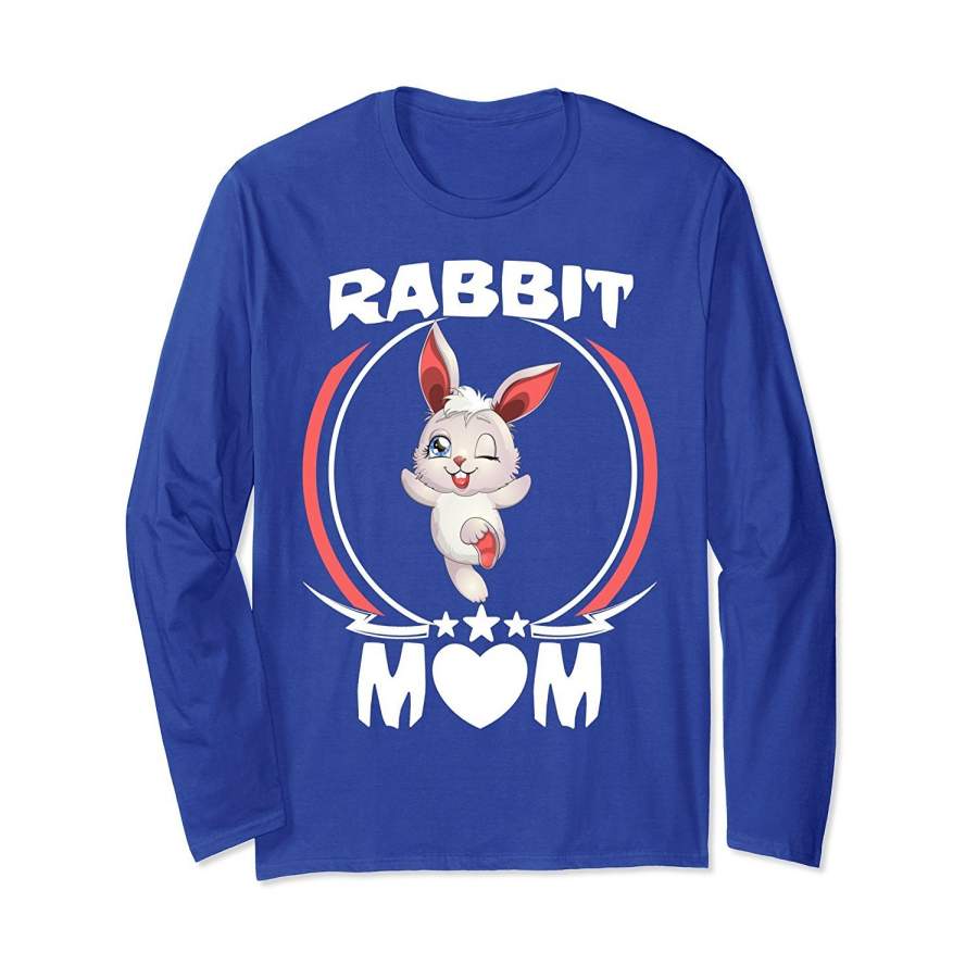 DTADiscover Cool DTA Rabbit Mom Long Sleeve Shirt Mothers Day Gifts For Animal