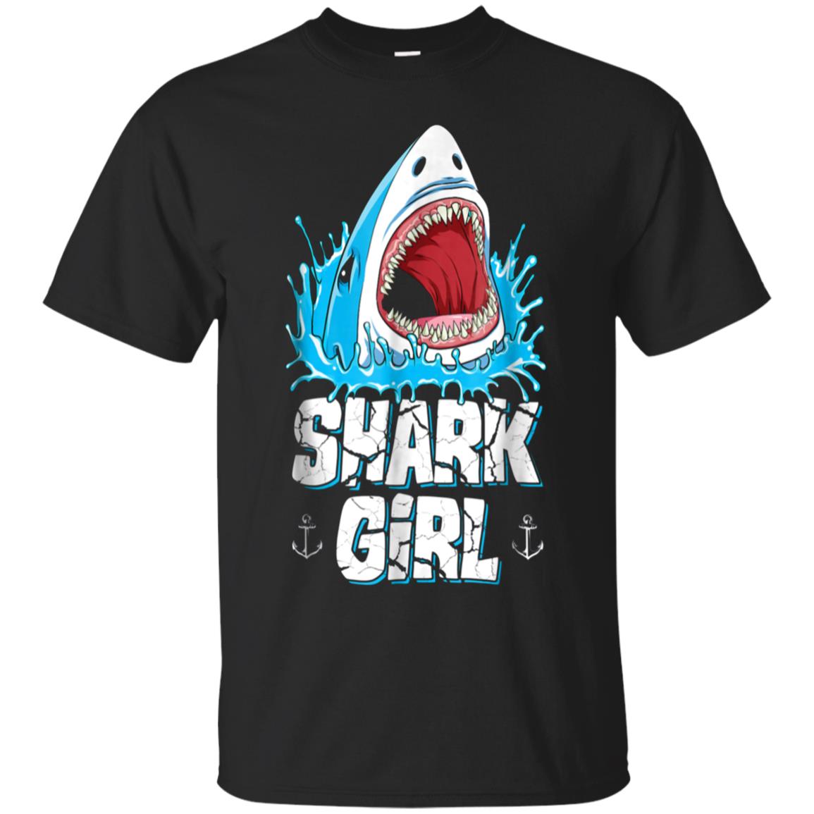 Shark Girl T Shirt Family Matching Women Girls Jawsome Gift