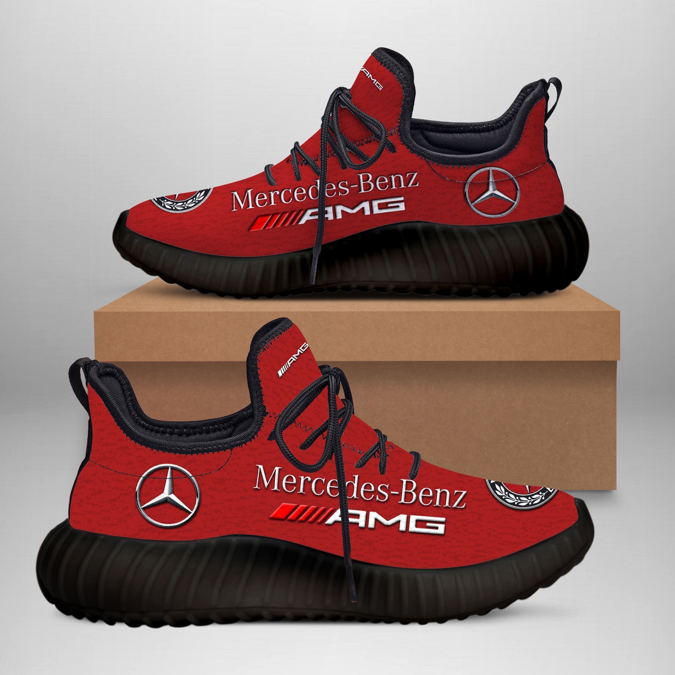 Mercedes Benz YZ Boost Ver1 (Dark Red)