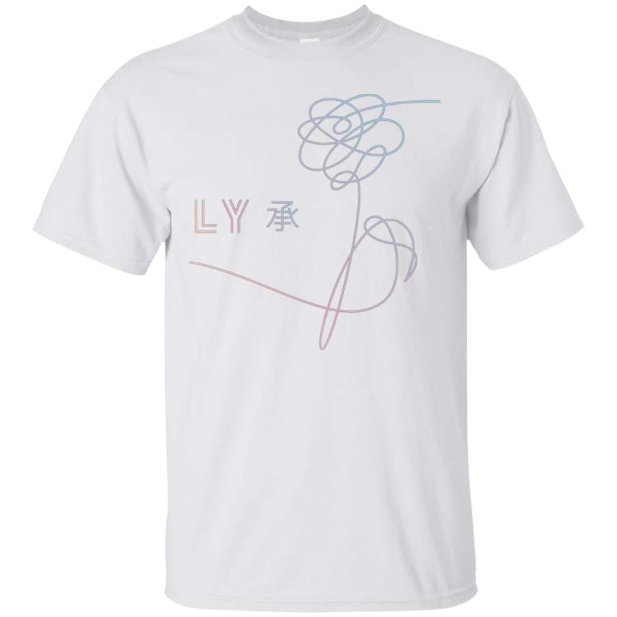 AGR BTS Love Yourself Mens Cotton T-Shirt