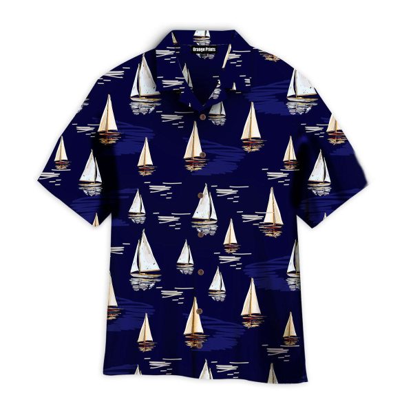 Sailboat Surfing In The Ocean Hawaii Shirt For Men Women Ha17526