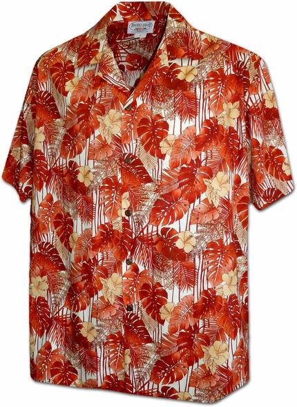 Tropical Blast Orangehawaiian Shirt Made In Summer Beach Shirts Ha73330