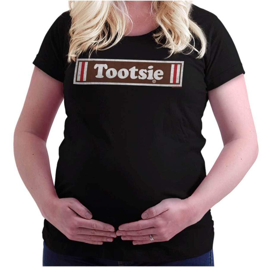 Vintage Tootsie Candy Maternity T Shirt