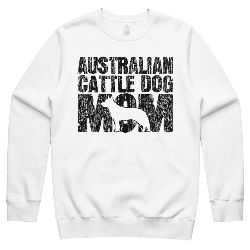 Australian Cattle Dog Mom Mama Mothers Day Gift Vintage Crewneck Sweatshirt