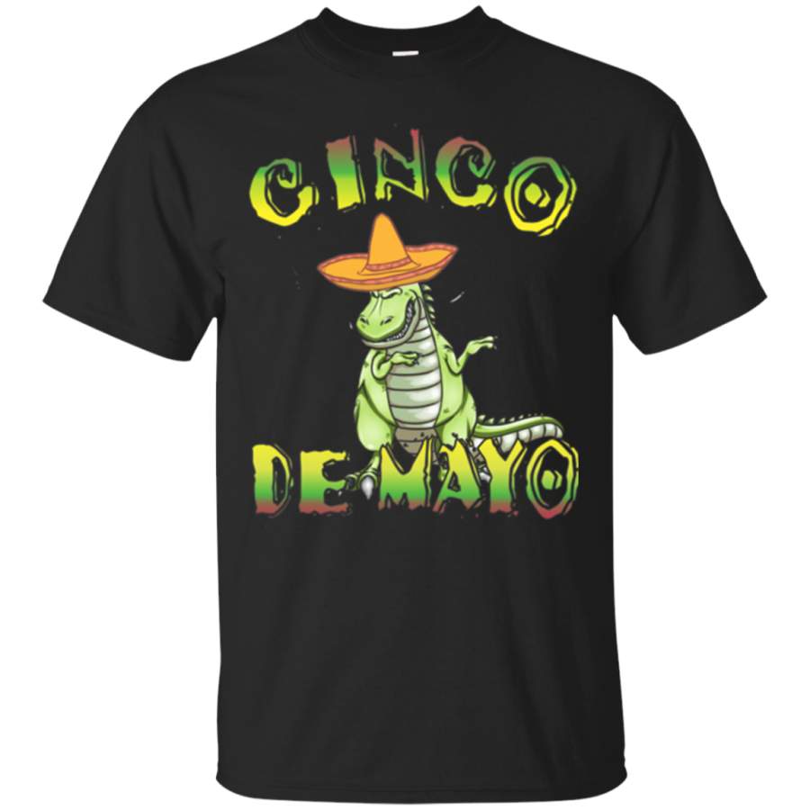 Cinco De Mayo Party Dabbing T-Rex women men kid Shirt