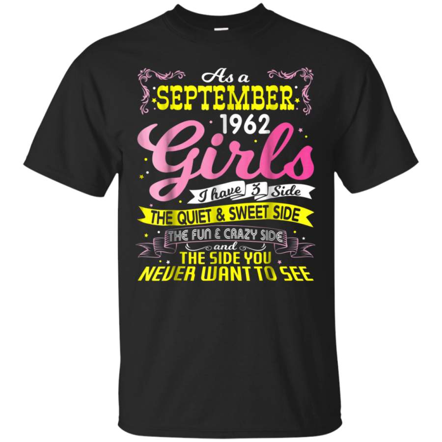 AGR As Sept 1962 Girl Quiet Sweet Fun Crazy You Never See Tshirt