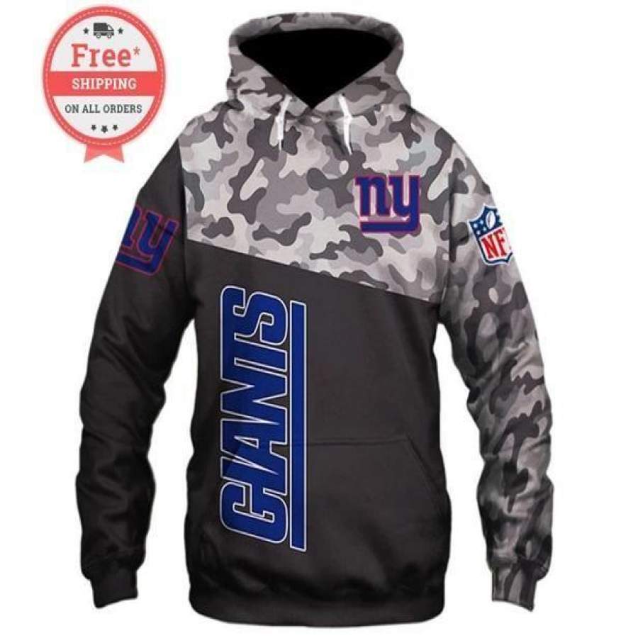 New York Giants Sweatshirts Print Unisex Hoodie Unisex 3D All Over Print