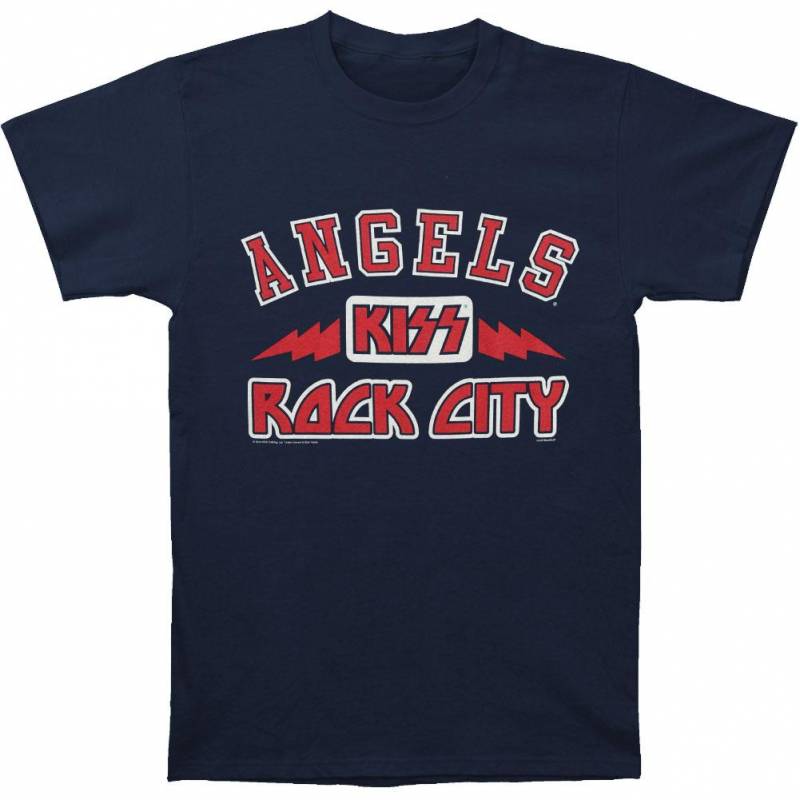 Los Angeles Angels Baseball Rock City T-shirt