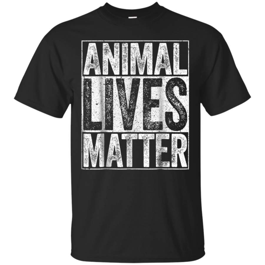 AGR Animal Lives Matter T-Shirt Vegan Gift Vegetarian Shirt