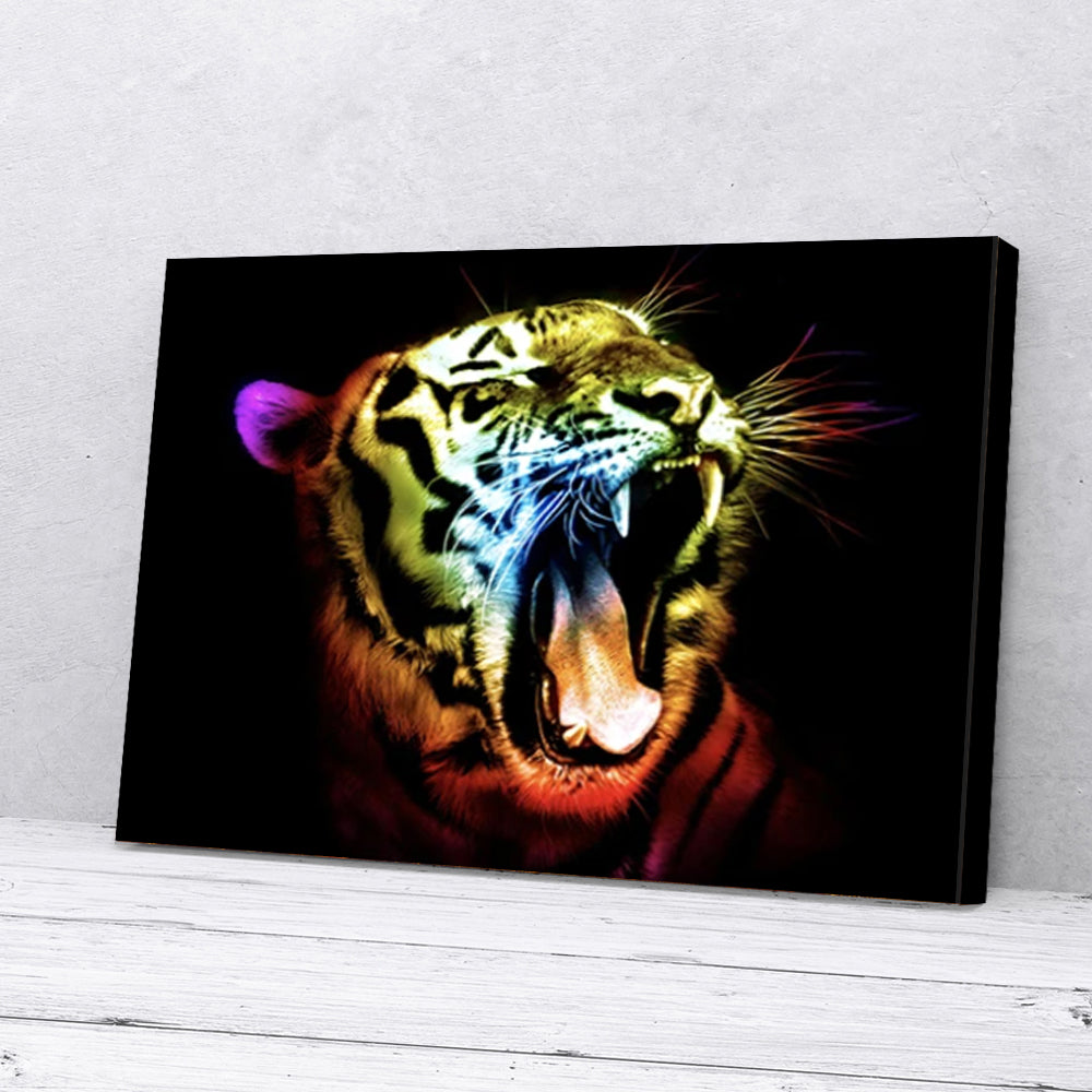 Bestieship Tiger Canvas Prints