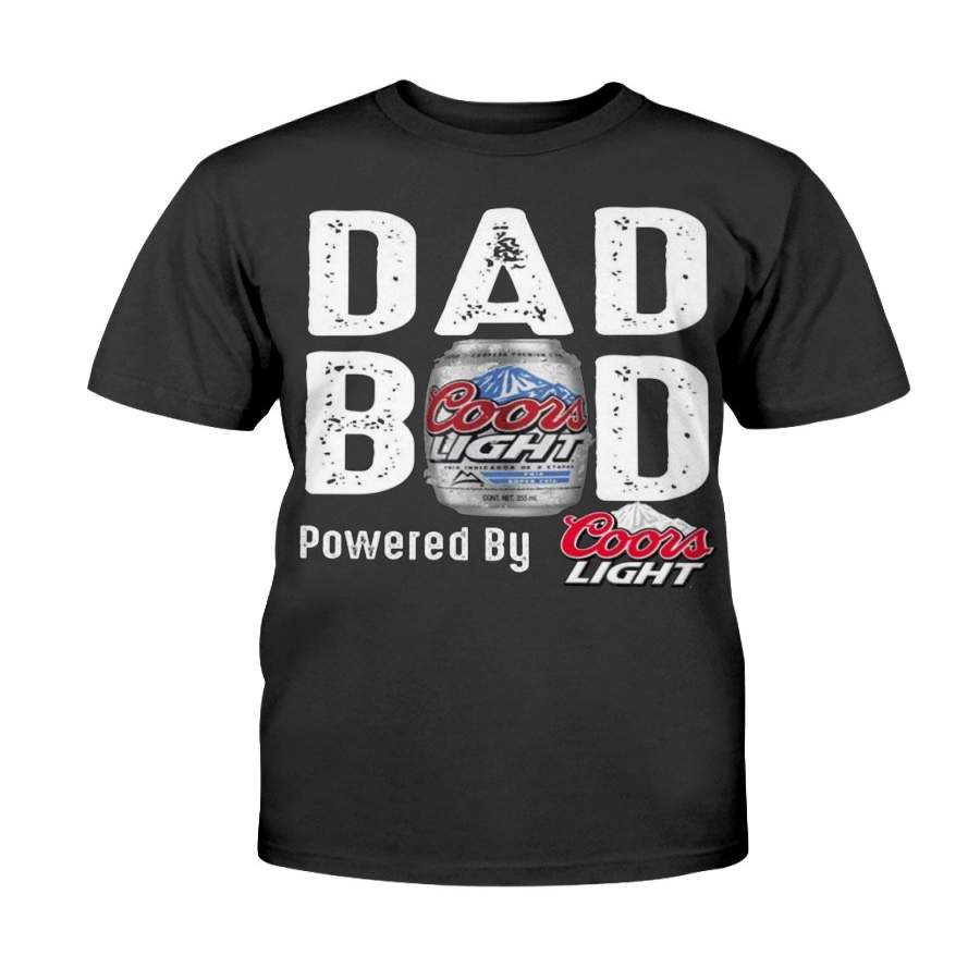 Dad BOD Powered by Coors Light Shirt