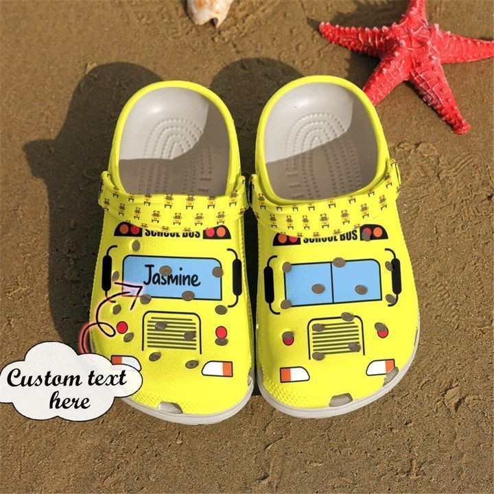 Bus Driver Personalized Car Clog Shoes