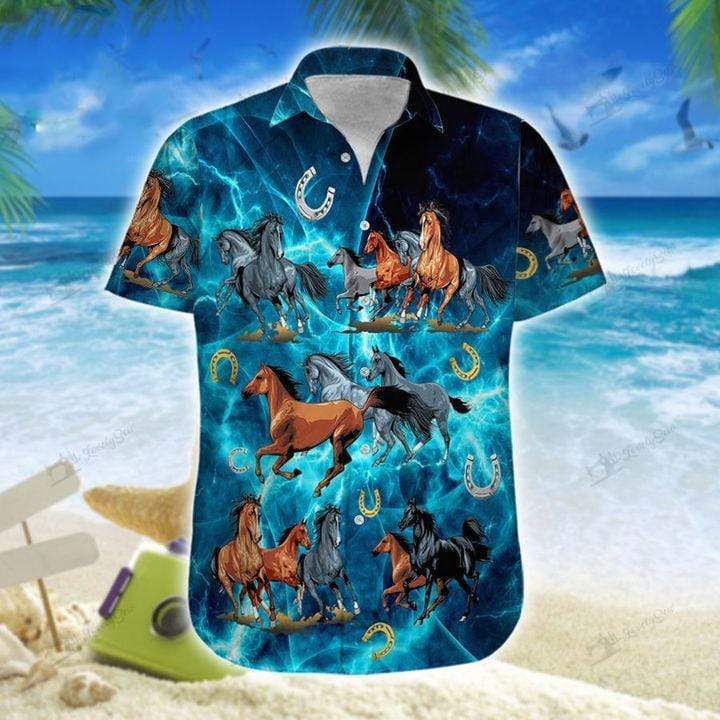 Amazing Strong Horse Hawaiian Shirt | For Men & Women | Adult | Hw7879