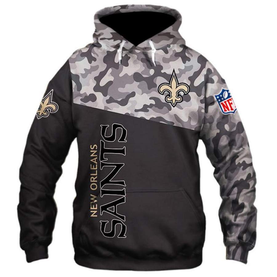 New Orleans Saints Hoodie 3D Style5645 All Over Printed