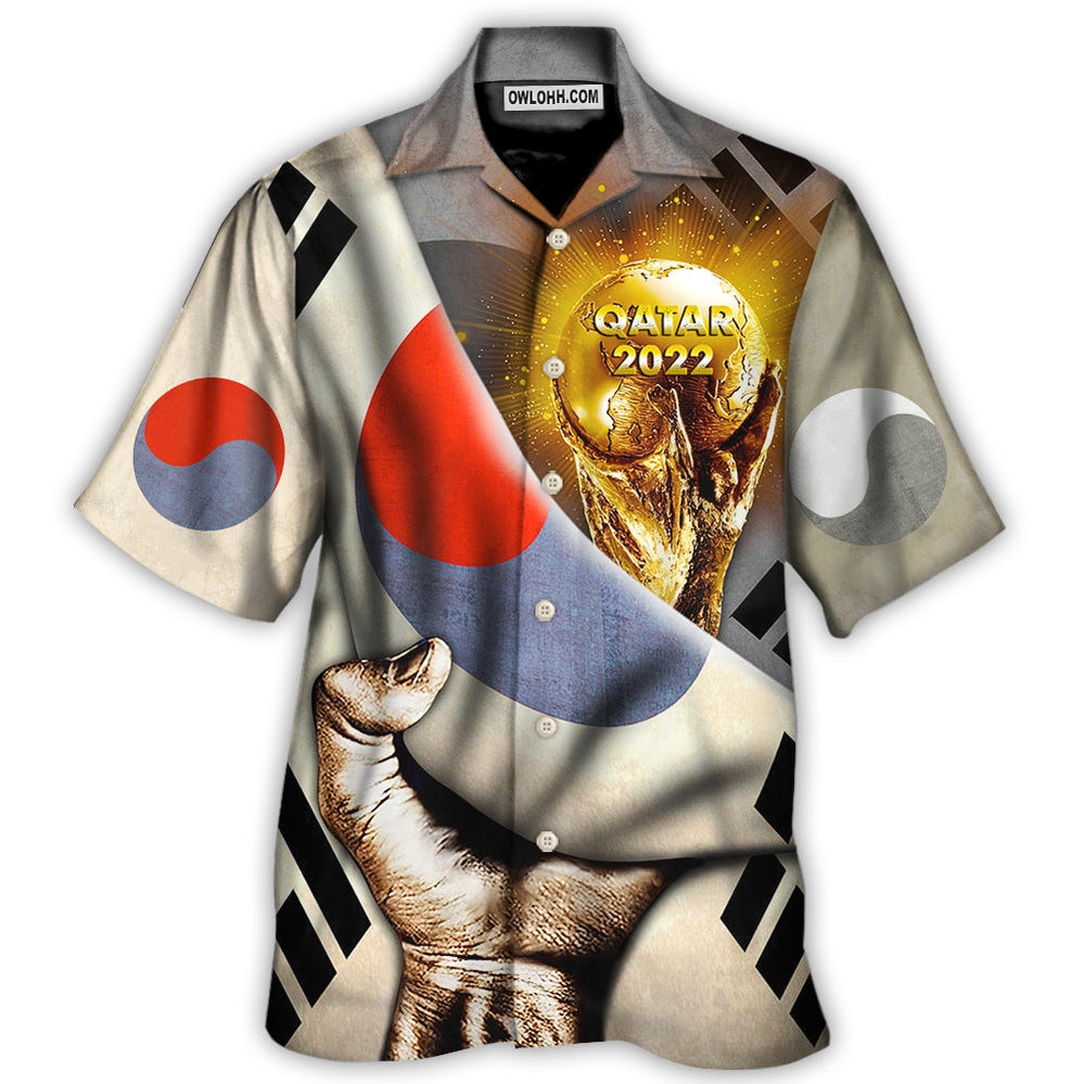 World Cup Qatar 2022 Korea Will Be The Champion – Hawaiian Shirt  – Owl Ohh