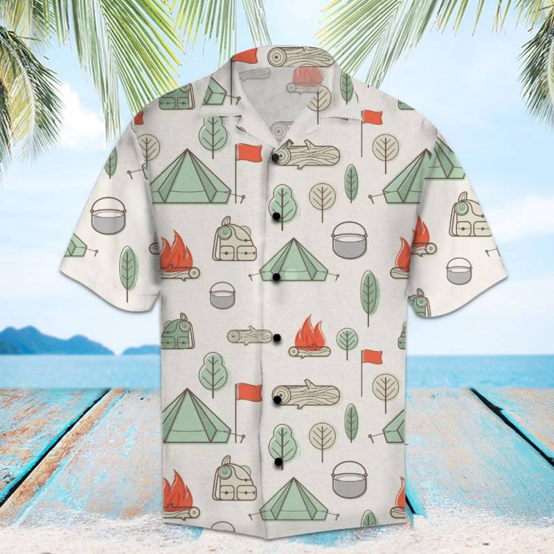 Amazing Hiking Hawaiian Shirt Ha56720