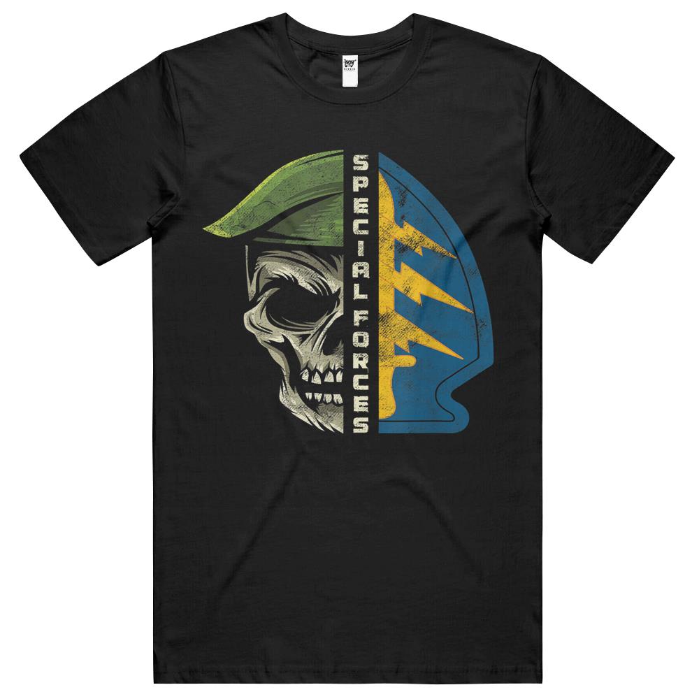 Army Special Forces Green Beret Skull Patch Oda Gift T-Shirt T Shirts