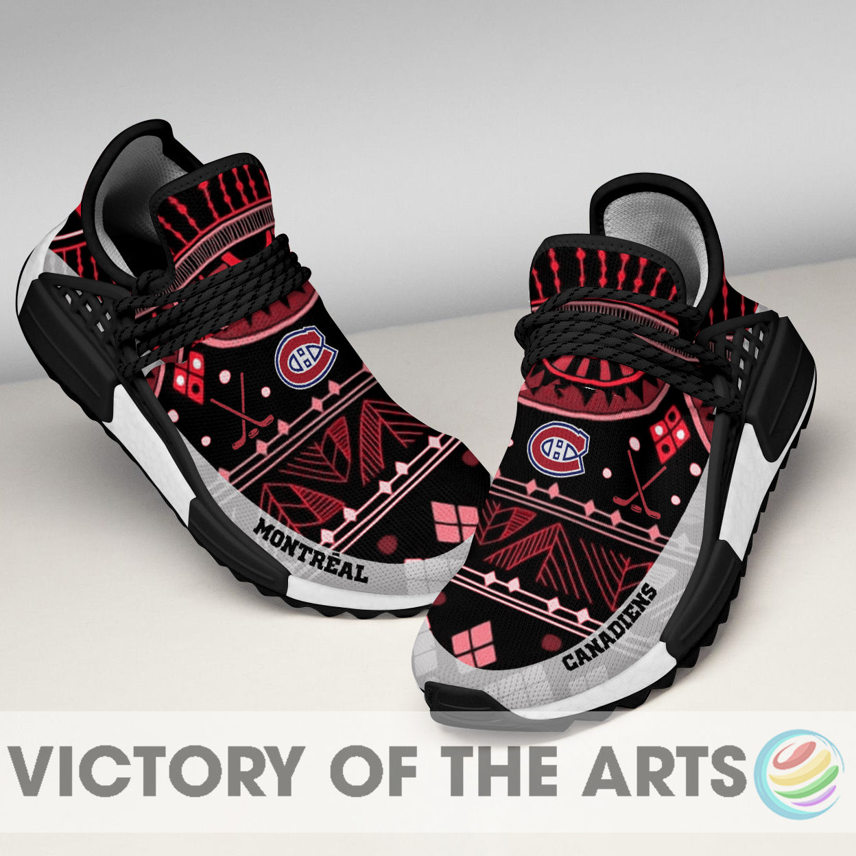 Amazing Pattern Human Race Montreal Canadiens Shoes For Fans