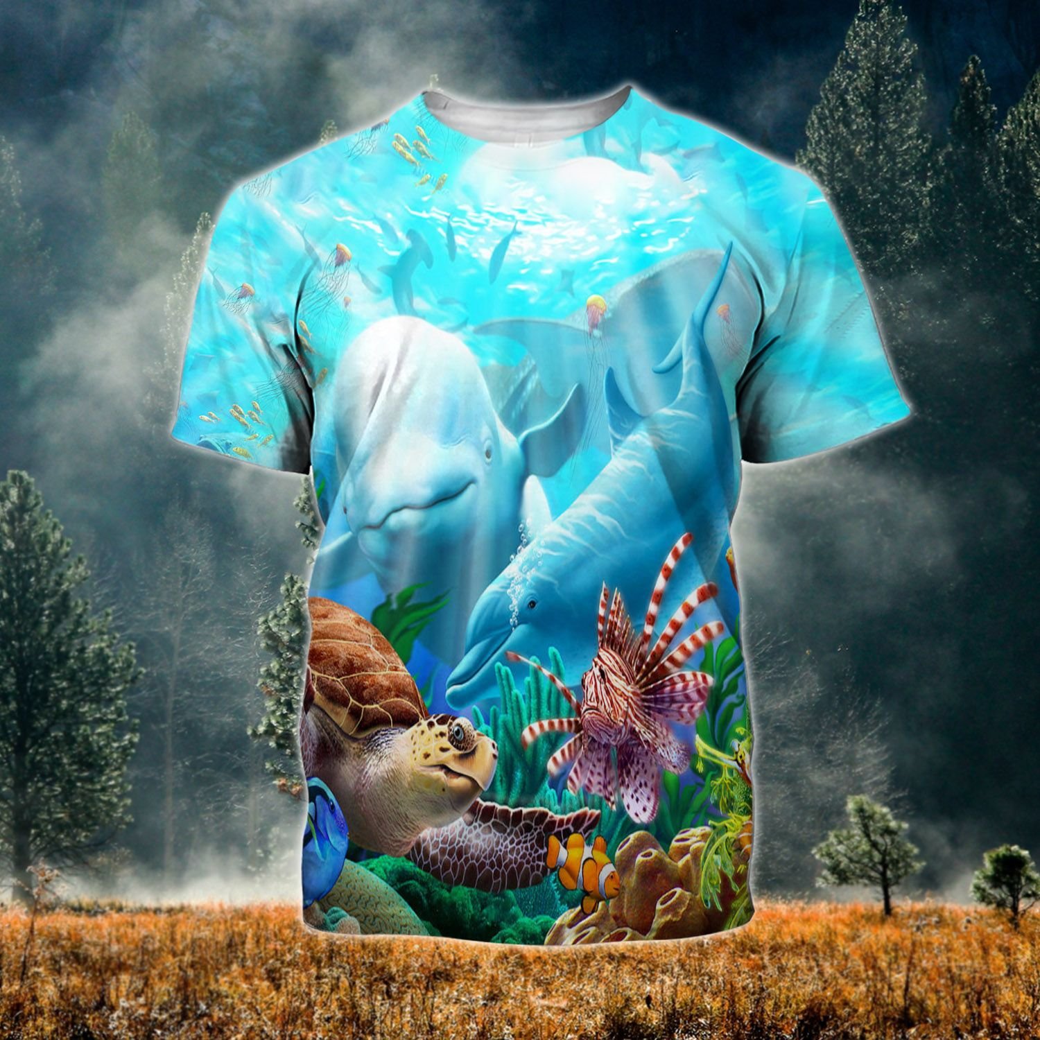 Dolphin Ver03 Tthj220721Nby Unisex 3D T-Shirt All Over Print