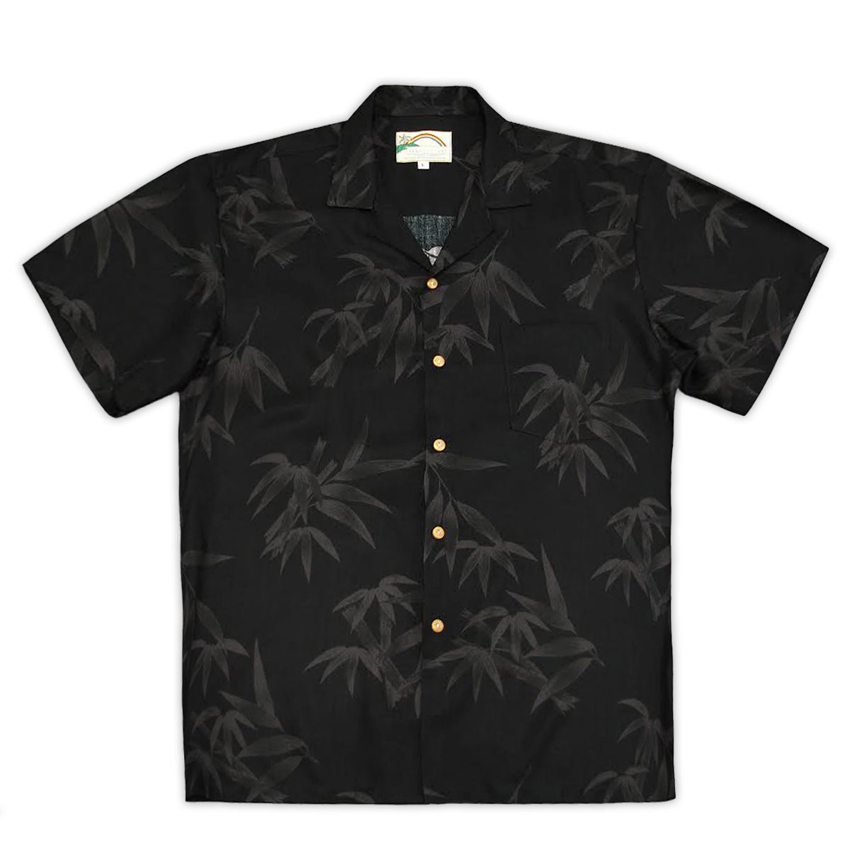 Bamboo Black Amazing Design Hawaiian Shirt Dhc18062924