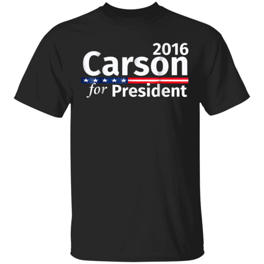 Ben Carson for President 2016 Candidate TShirt