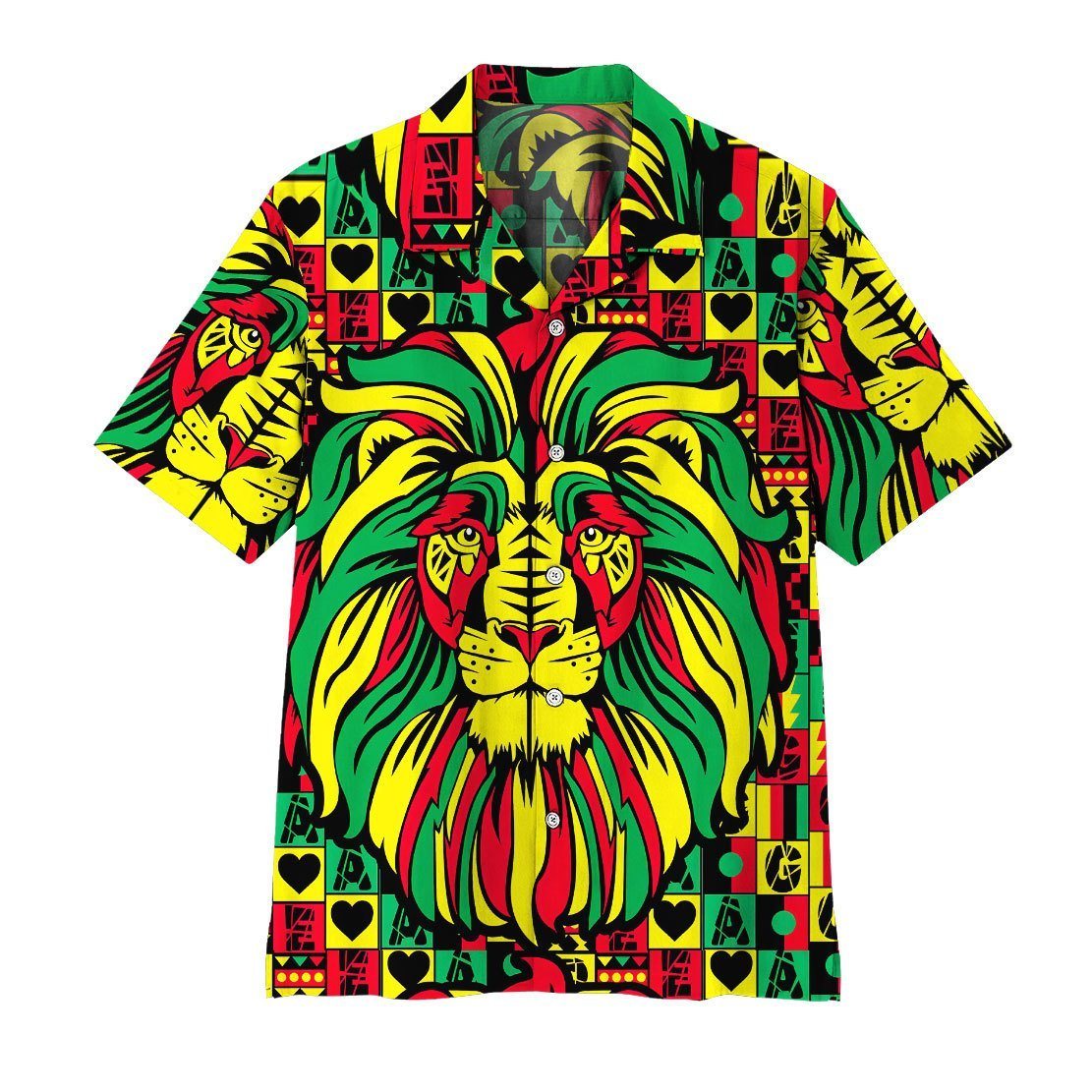 Gearhumans Gearhuman Reggae Music Celebration Hawaiian Shirt Ha73351