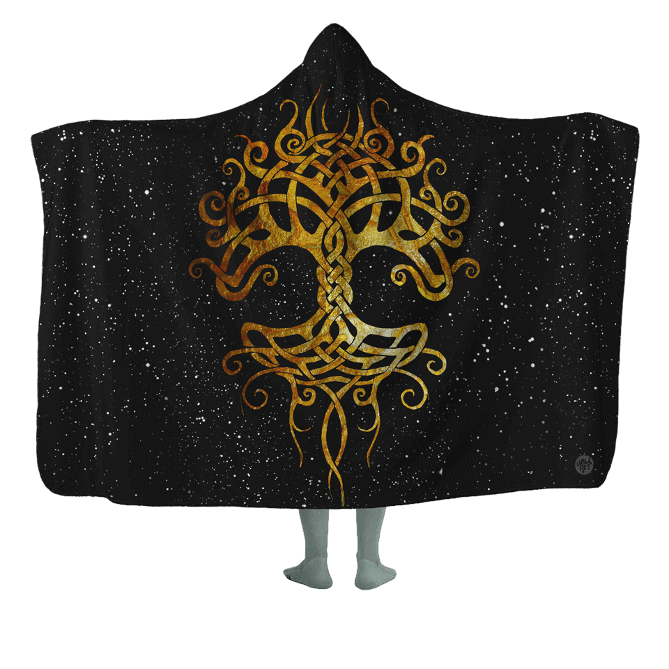 Yggdrasil Hooded Blanket