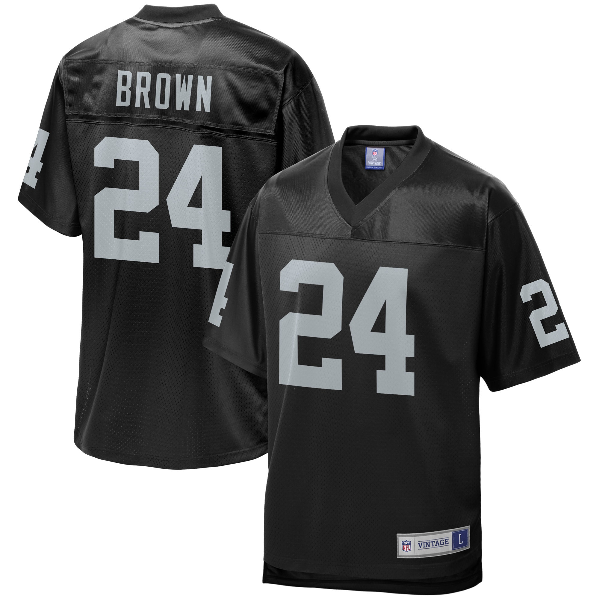 Willie Brown Las Vegas Raiders NFL Pro Line Retired Player Jersey – Black NFL