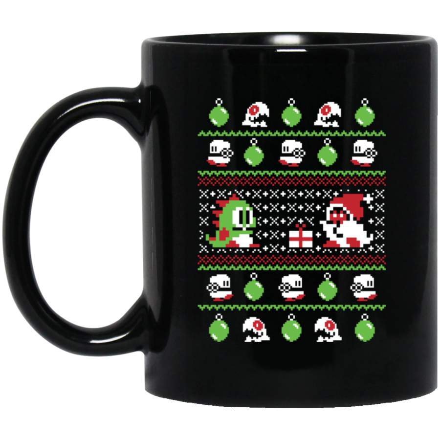 Bubble Bauble – Ugly Sweater Mug 11 oz 15 oz Black Mug