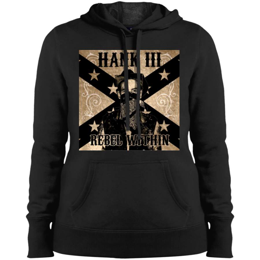 Hank III Rebel Within Ladies Pullover Hoodie