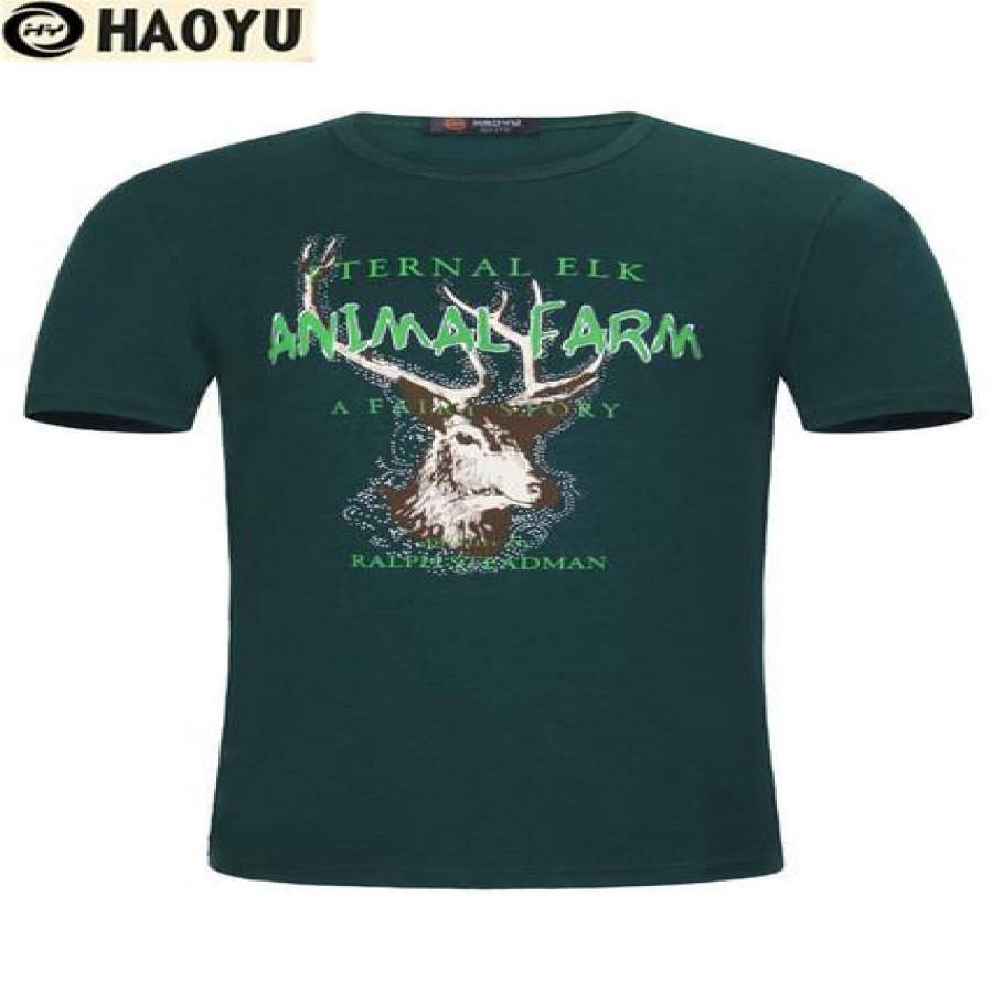New Arrival Men Fashion Summer Style Men’s T shirt Home Cotton Cartoon Animal Printed T shirt Men Tee High Quality