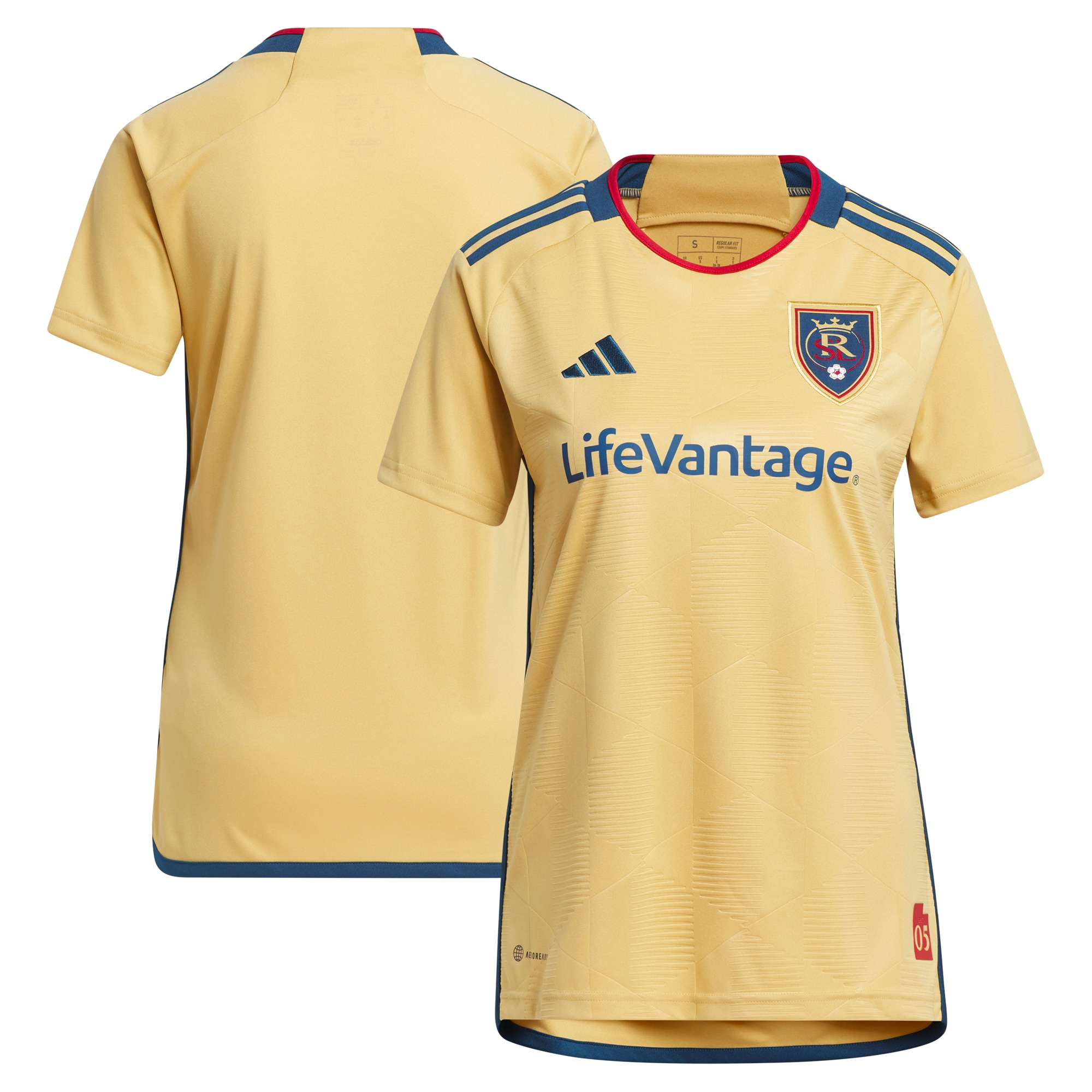 Real Salt Lake Women's 2023 The Beehive State Kit Replica Jersey – Gold