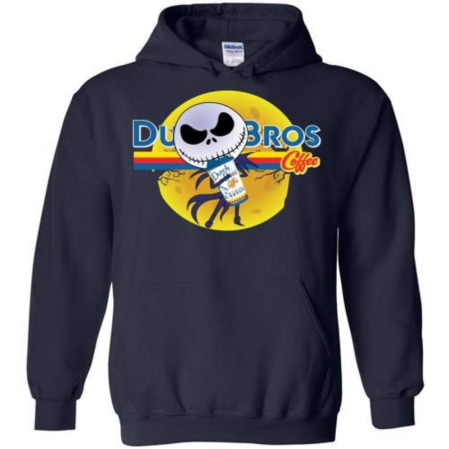 Jack Skellington Hug Dutch Bros Coffee Halloween Hoodie T-Shirt T-Shirt