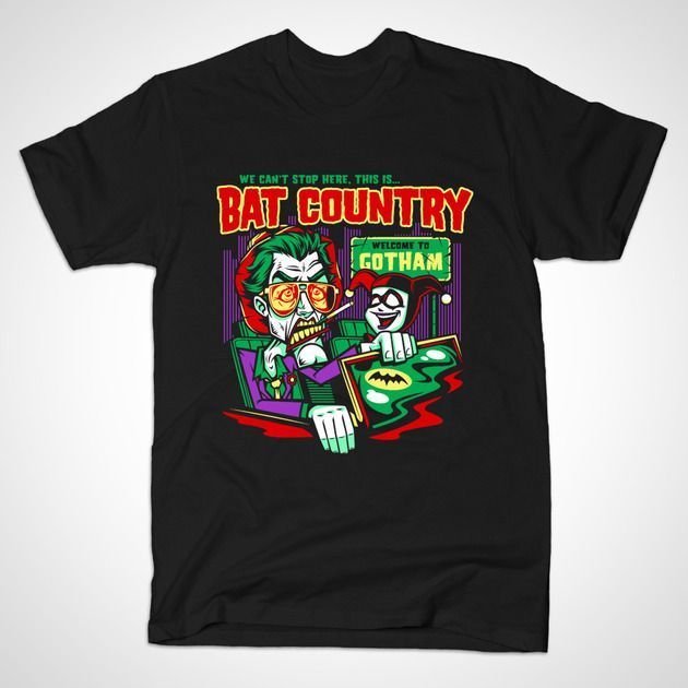 Bat Country Harley Design By Harebrained Shirt