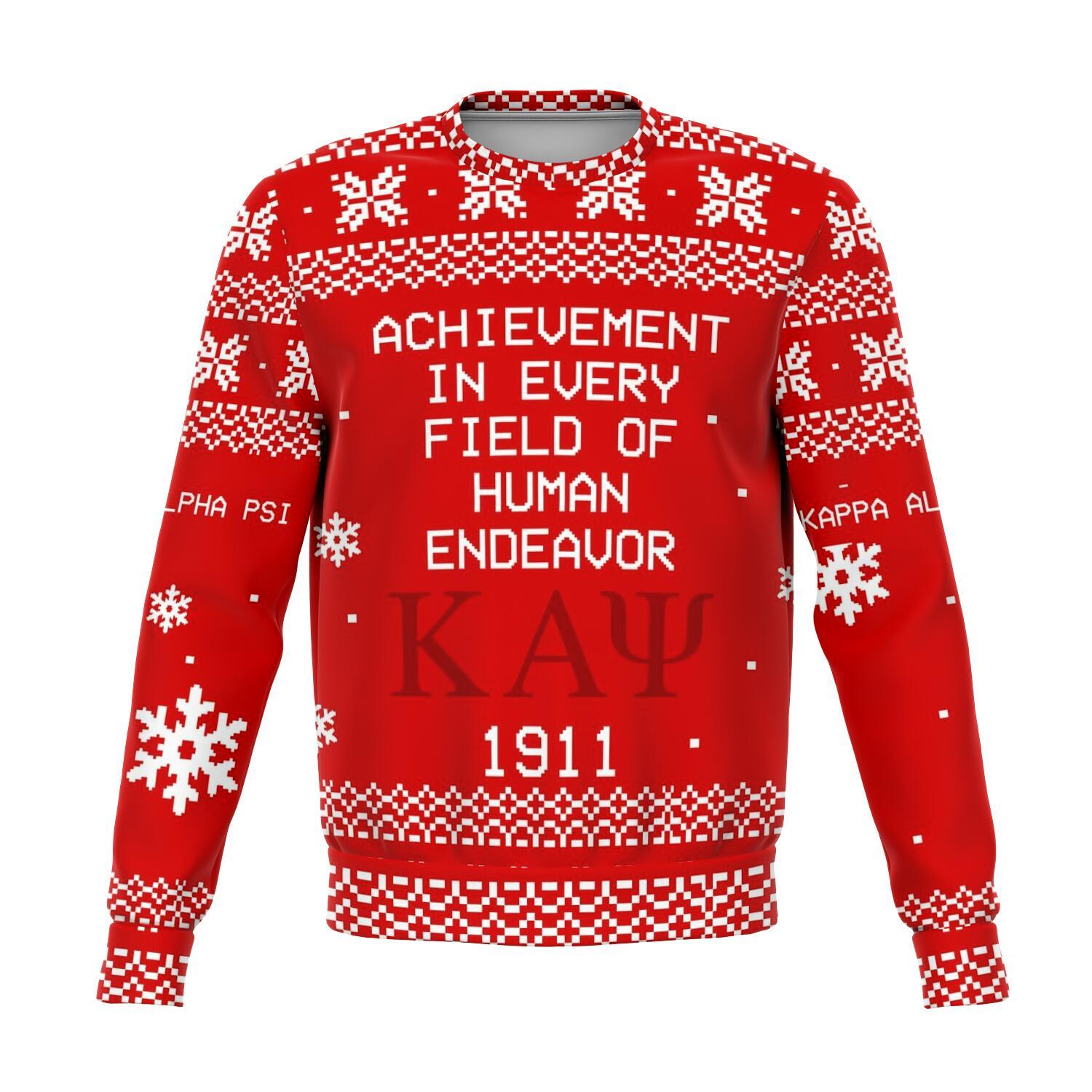 Greek Life Sweatshirt – Kappa Alpha Psi 1911 Christmas Sweatshirt J0