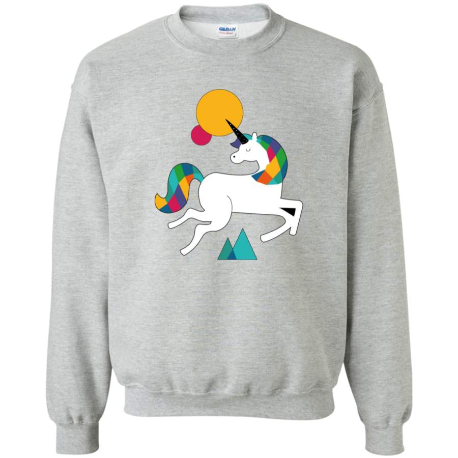 AGR Horse Crewneck Pullover Sweatshirt