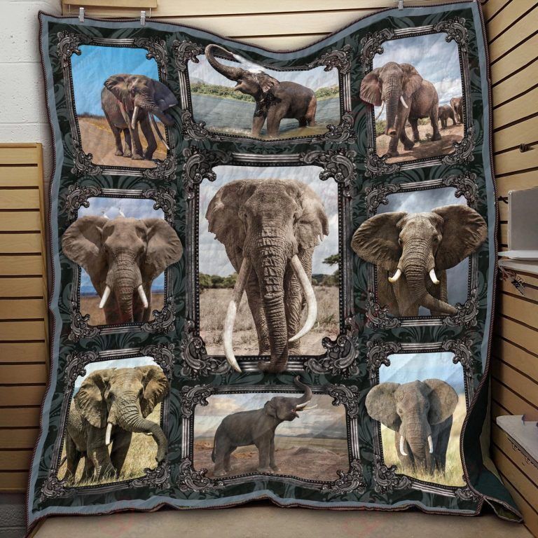 Elephants Nc1809367Cl Quilt Blanket