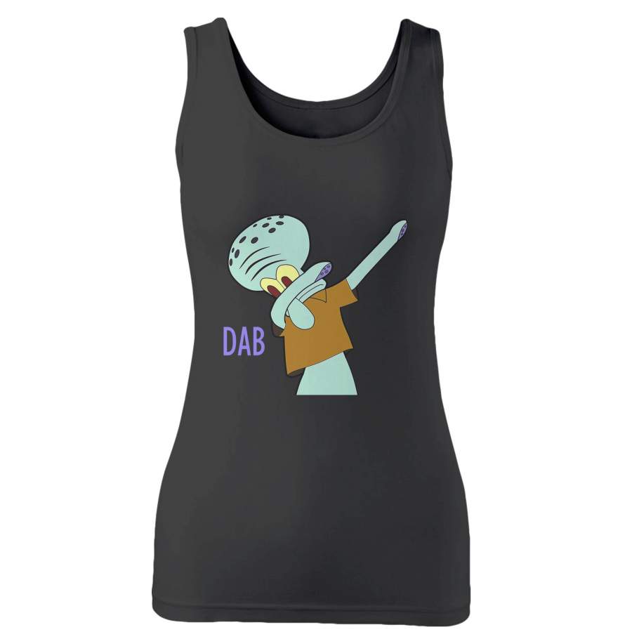 Dabbing Halloween Squidward Woman’s Tank Top