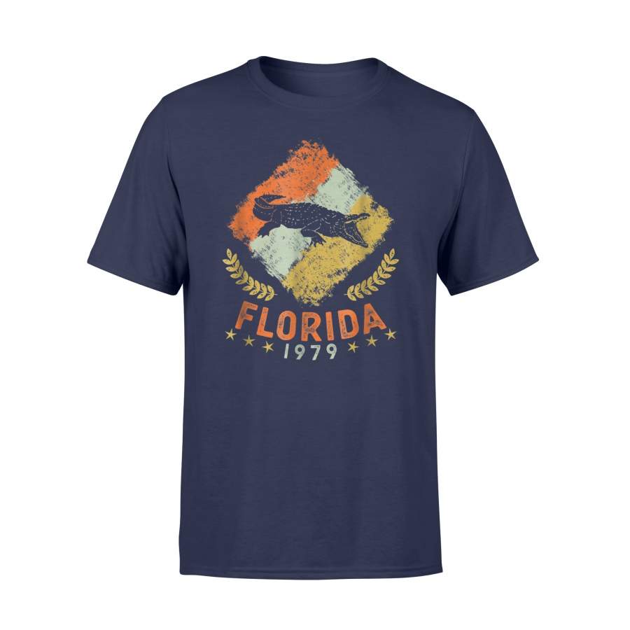 1979 Vintage Birthday Florida Retro Alligator T-Shirt