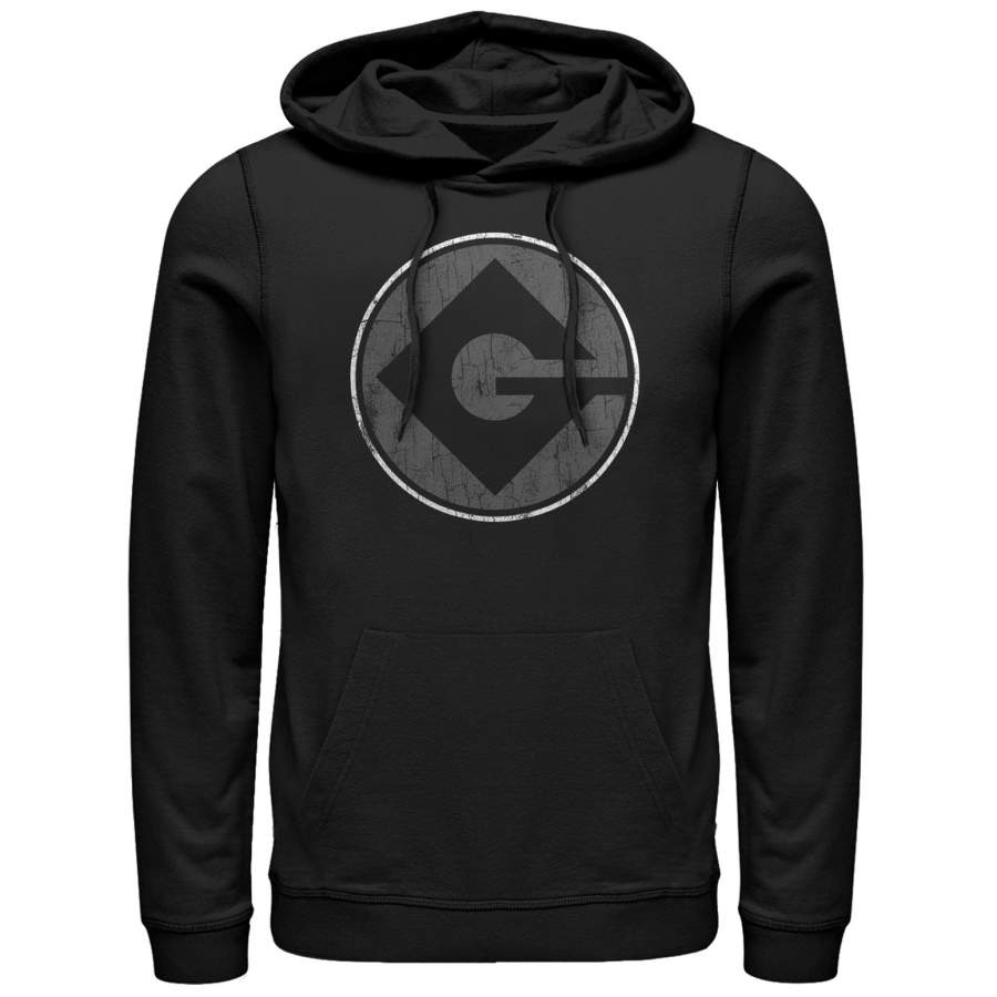 Despicable Me Men’s Gru Logo  Lightweight Hoodie