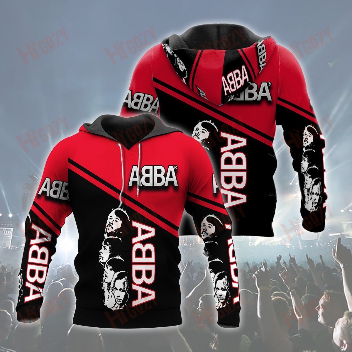 Abba Hoodie 3D – V923